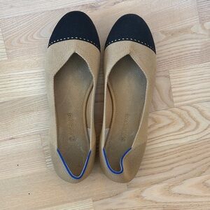 Rothy's Black and Tan Women's Flats